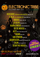 ELECTRONIC TRIBE HALLOWEEN PARTY 2011