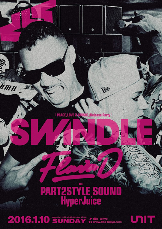 Swindle & Flava D来日公演