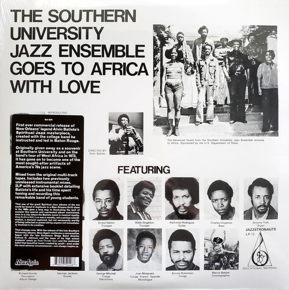 The Southern University Jazz Ensemble - Goes To Africa With Love
